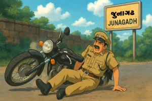 ACCIDENT WITH SUB INSPECTOR
