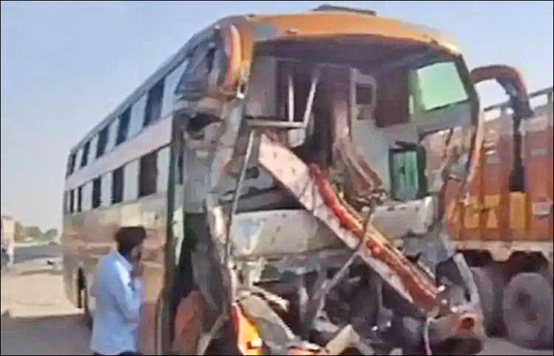 Accident Near Siddhapur