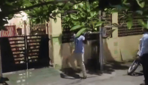 Terror by anti-social elements in Ahmedabad