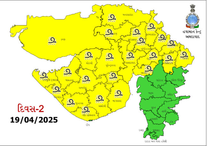 Weather Update For Gujarat