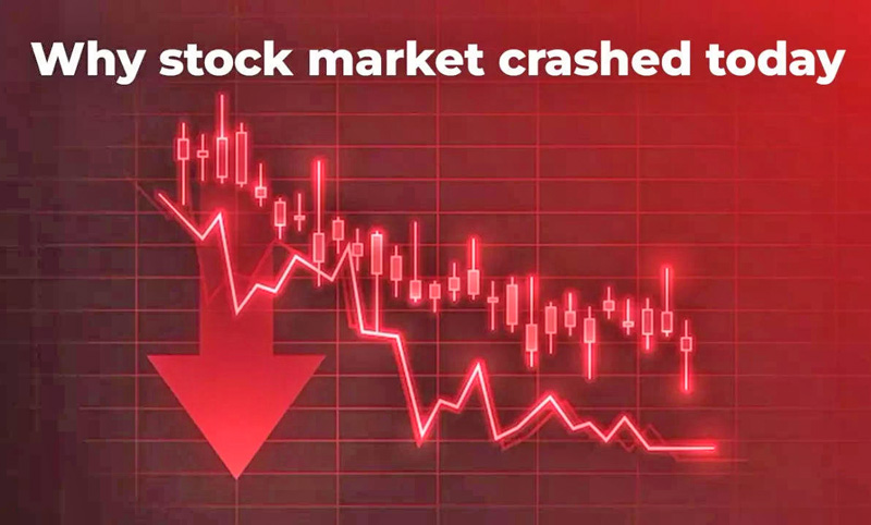 why stock market crushed today