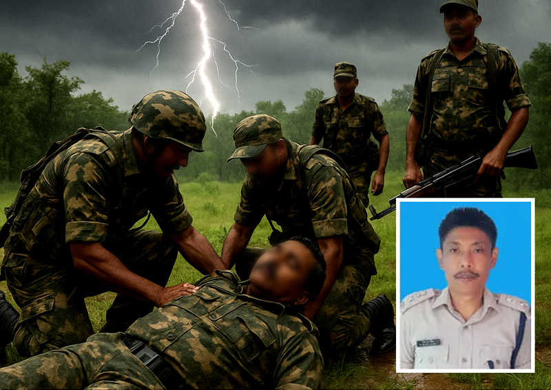 CRPF OFFICER INJURED