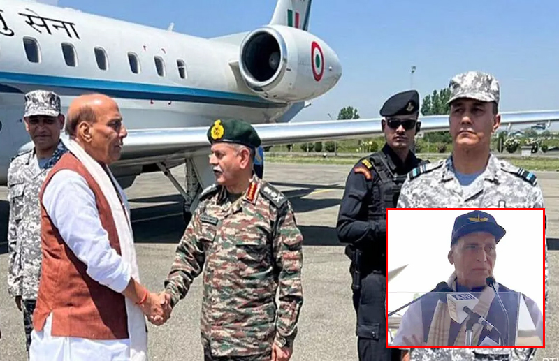 RAJNATH SINGH IN BHUJ