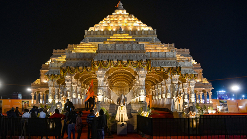 PRAN PRATISTHA AT AYODHYA RAM MANDIR