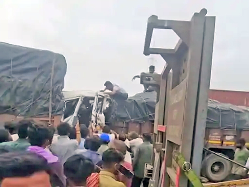 ACCIDENT IN SAPEDA VILLAGE