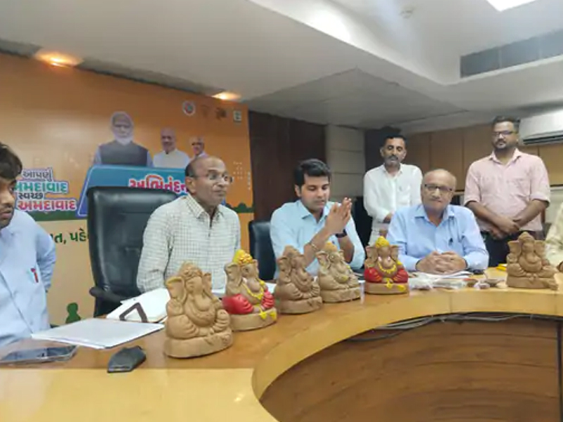 ECO FRIENDLY GANESHA IN GUJARAT