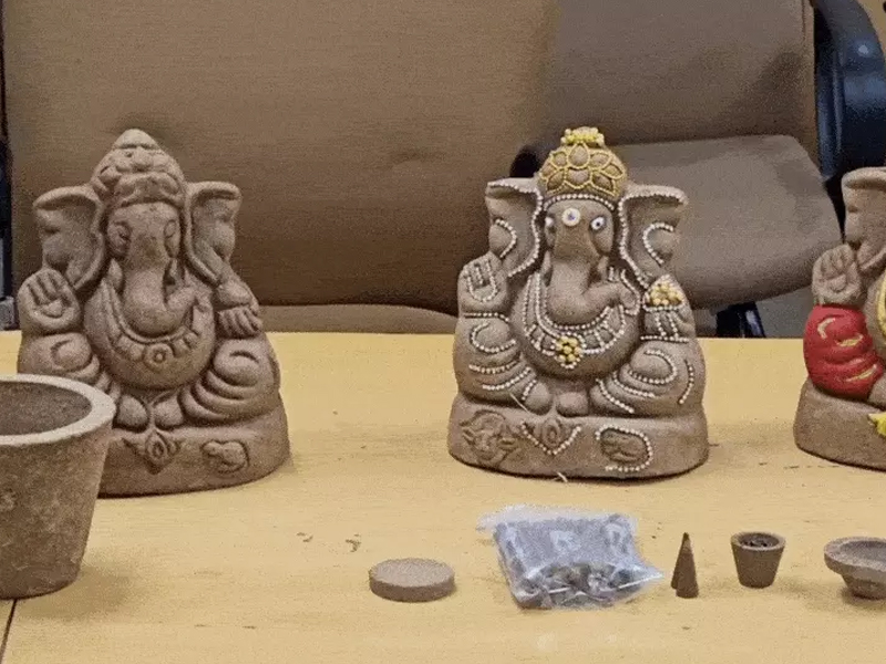 ECO FRIENDLY GANESHA IN GUJARAT