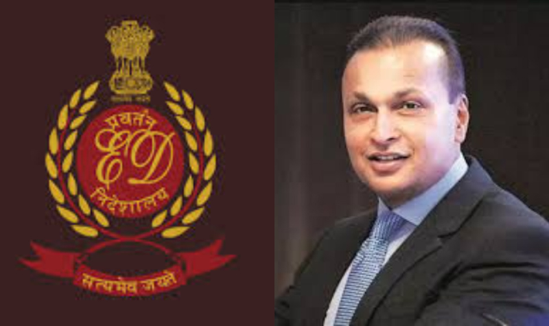 ED RAIDS ON ANIL AMBANI COMPANIES