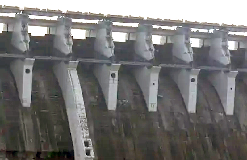 Narmada Dam Water Level Rise