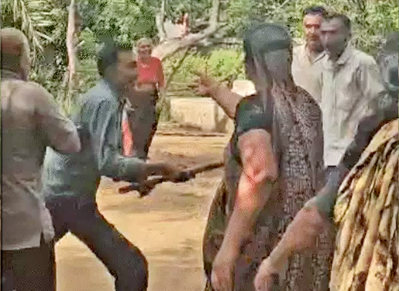 2 જૂથ વચ્ચે હિંસક  ઝડપ 