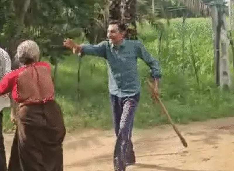 2 જૂથ વચ્ચે  હિંસક ઝડપ 