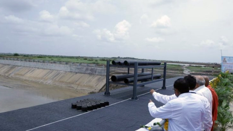 CM BHUPENDRA PATEL  INSPECTED AT JAMBUSAR
