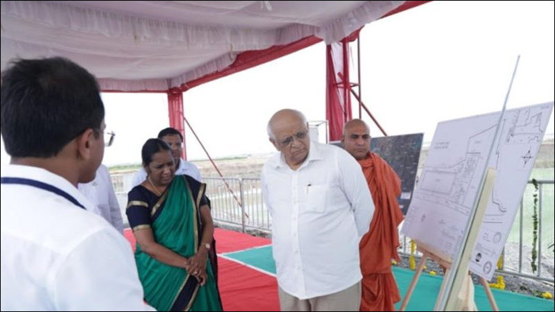 CM BHUPENDRA PATEL INSPECTED AT JAMBUSAR