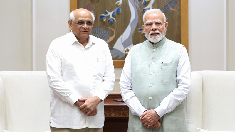 CM PM MEETING IN DELHI : દિલ્હીમાં CM ભુપેન્દ્રભાઈ ની PM મોદી સાથે રૂબરૂ મુલાકાત, ગુજરાત પ્રદેશ પ્રમુખ અને મંત્રીમંડળ અંગે ચર્ચા ની શક્યતા 1 CM PM MEETING IN DELHI : દિલ્હીમાં CM ભુપેન્દ્રભાઈ ની PM મોદી સાથે રૂબરૂ મુલાકાત, ગુજરાત પ્રદેશ પ્રમુખ અને મંત્રીમંડળ અંગે ચર્ચા ની શક્યતા CM PM MEETING IN DELHI