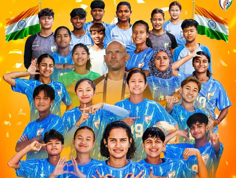 FOOTBALL FEAT INDIA U20 WOMEN