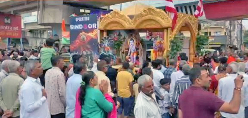 GRAND PROCESSION ON  GOKULASTAMI