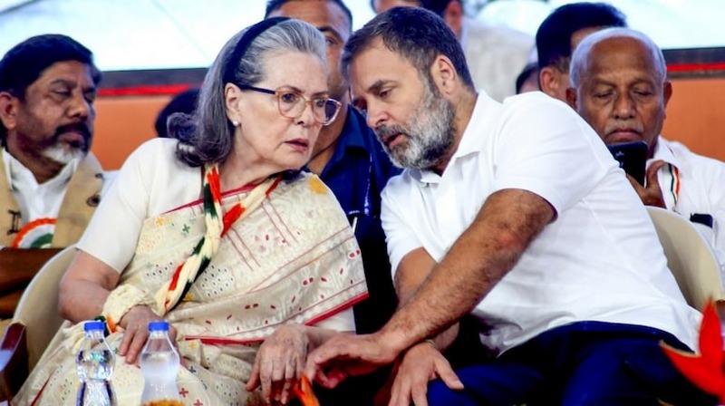 SONIA GANDHI- RAHUL GANDHI